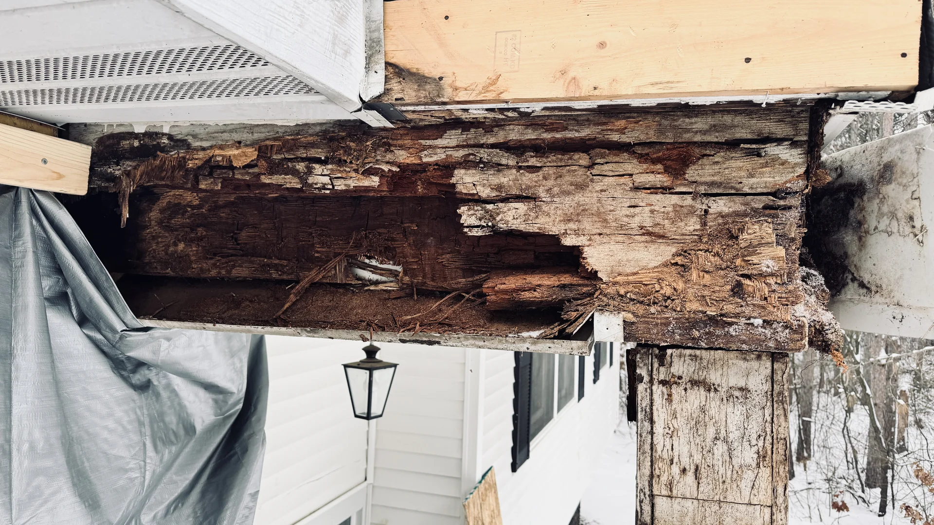 Structural Overhang Demolition