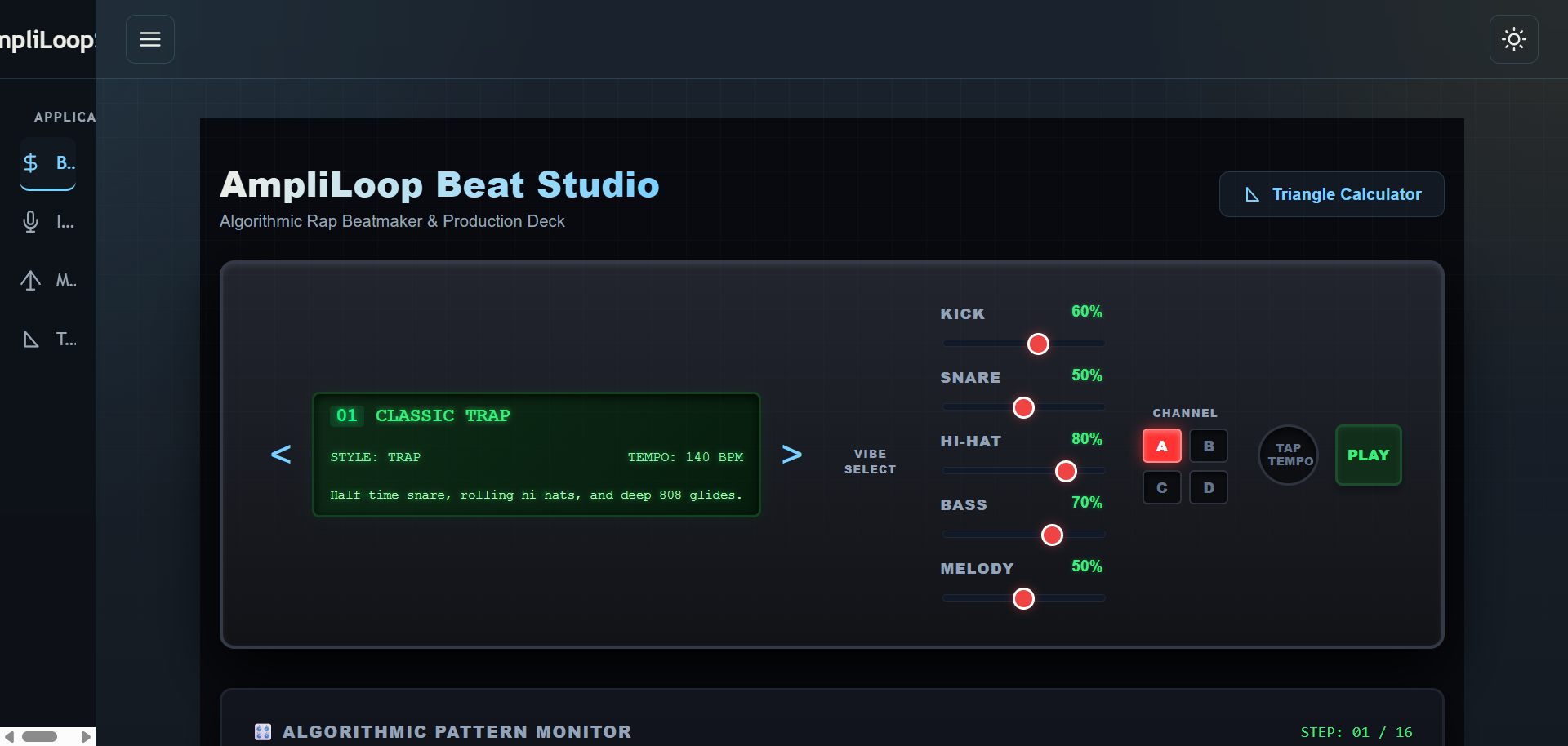 AmpliLoop Studio preview